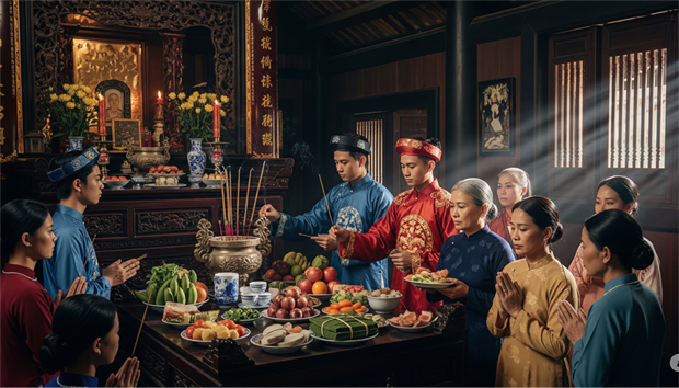 SỚ CÚNG CHA MẸ TIỂU TƯỜNG